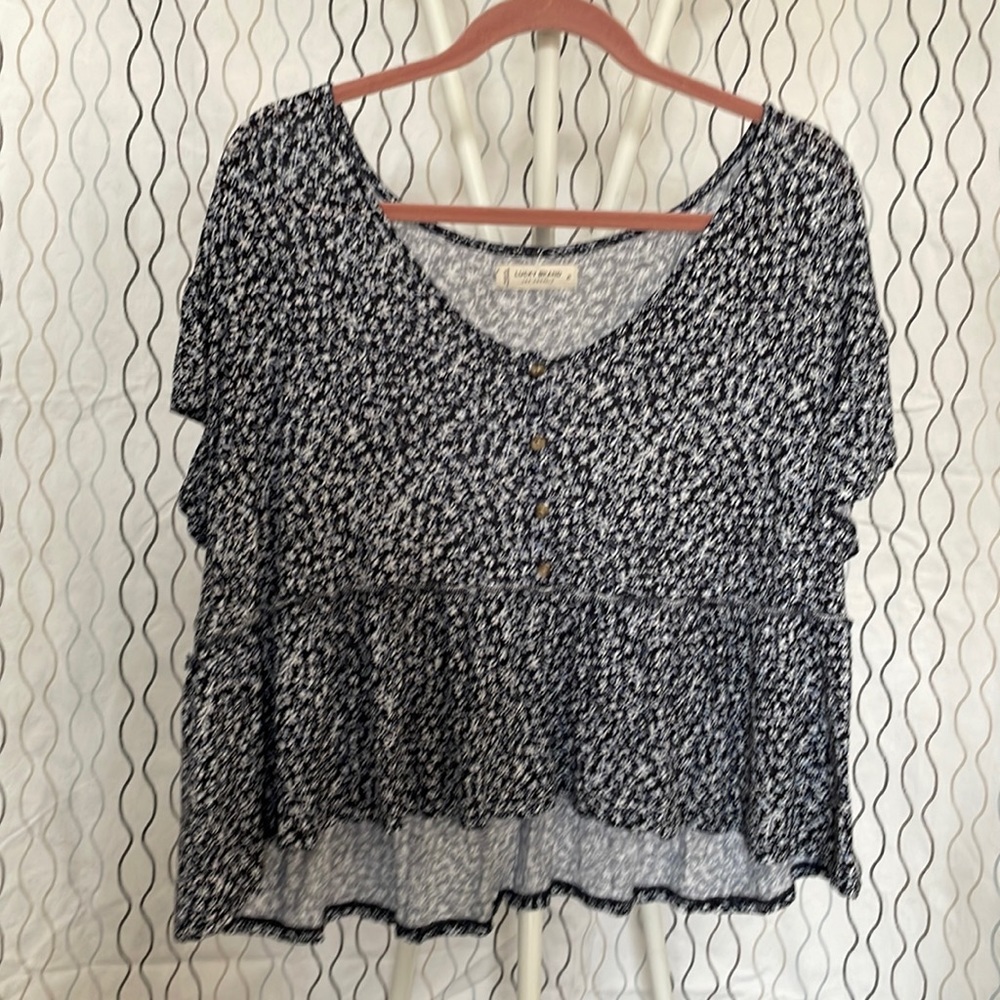 XL Lucky Brand Blouse